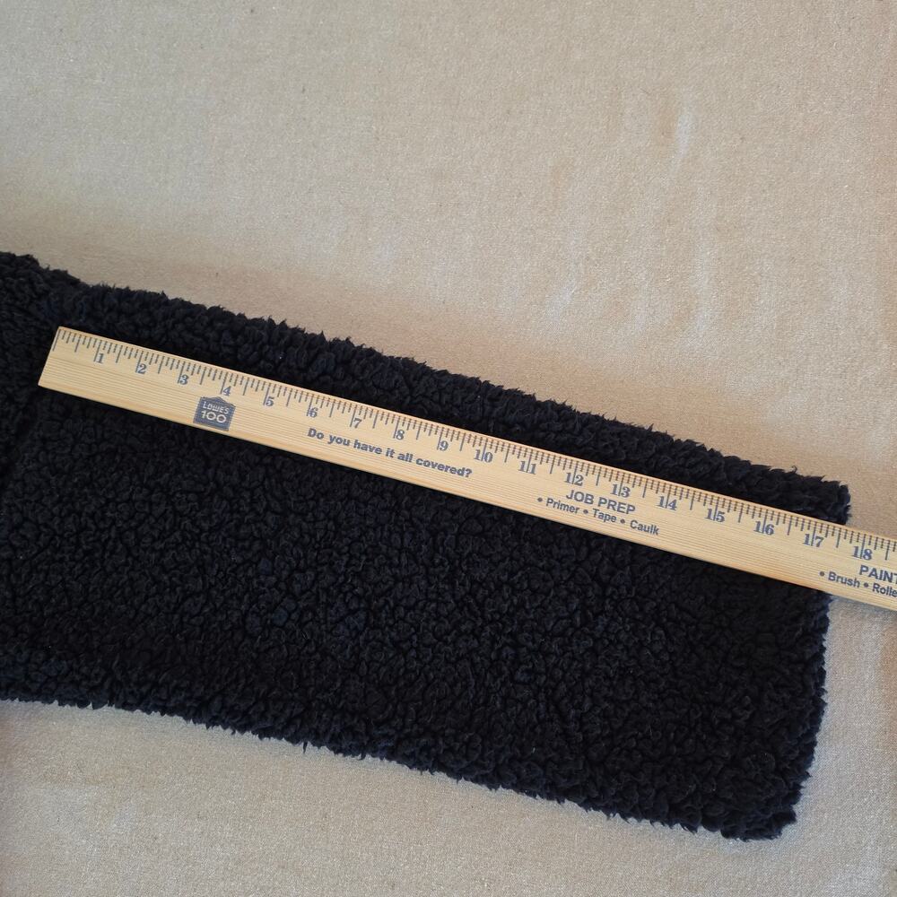 New York & Co. Black Full-Zip Sherpa Fleece Jacket Sz 2XL NWT - Picture 4 of 8